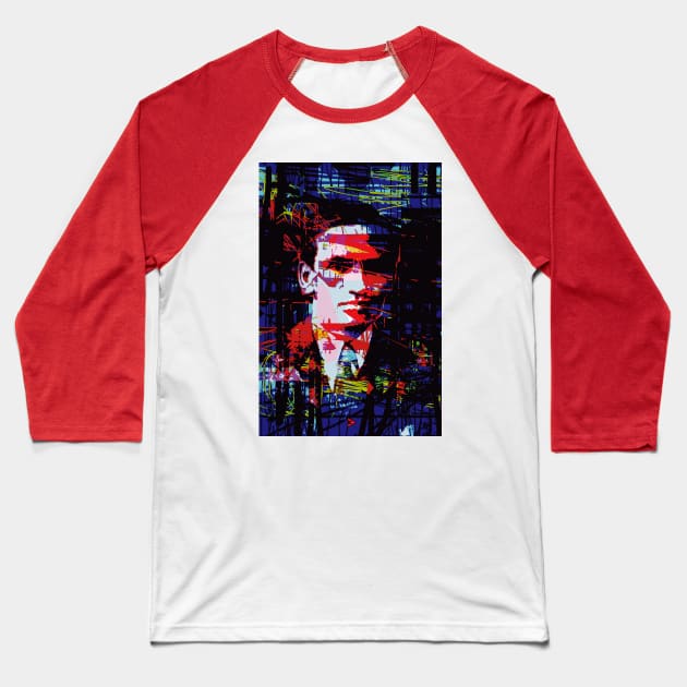 Cesar Vallejo III Baseball T-Shirt by Exile Kings 